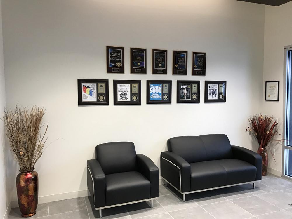Lamination Depot front lobby