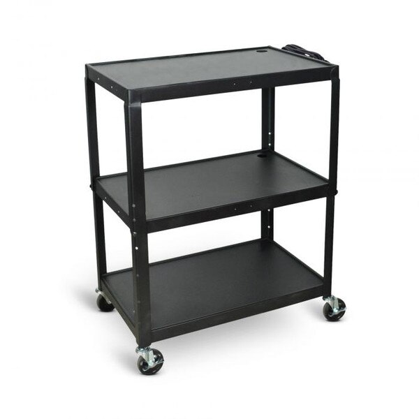 3 shelf cart on wheels