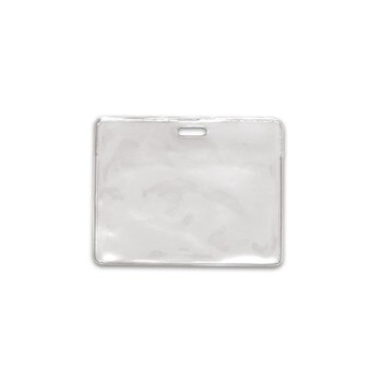 Clear Vinyl Proximity Badge Holder W/ Slot