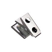 Self adhesive metal clip