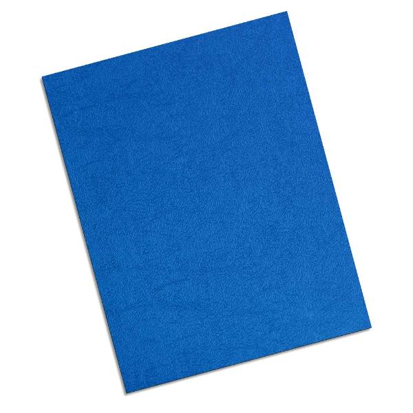blue 16 mil leatherette polycovers