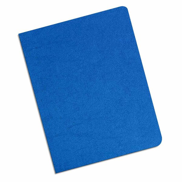 blue 16 mil leatherette polycovers