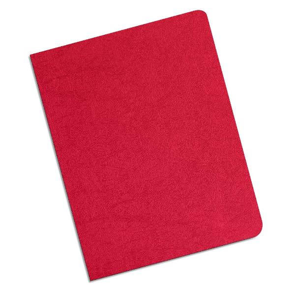 red 16 mil leatherette polycovers