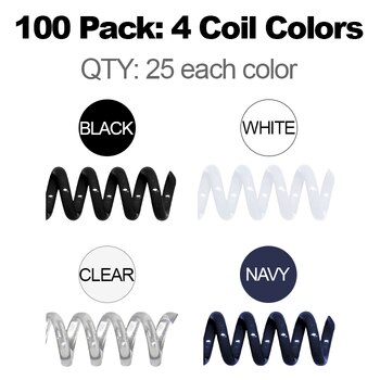 Multi-pack 4 colors 25 each