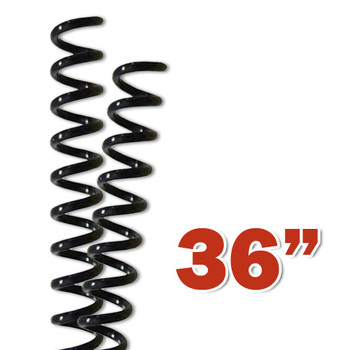 black 36 inch 6mm trubind coil