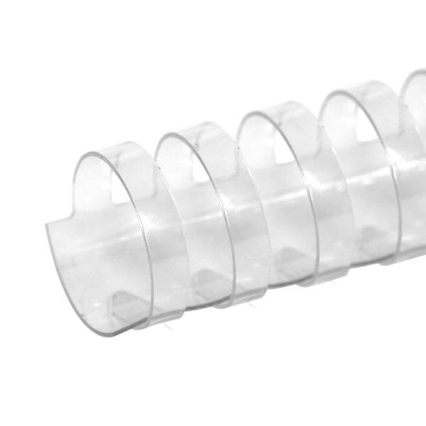 clear 25mm 19 ring comb spine