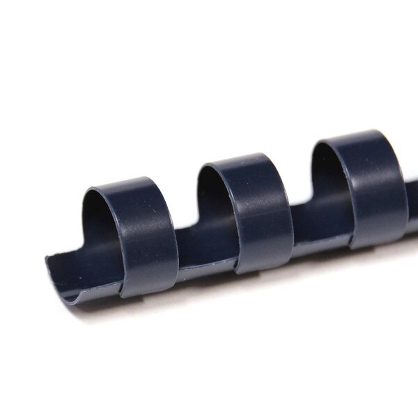 navy 14mm 19 ring comb spine