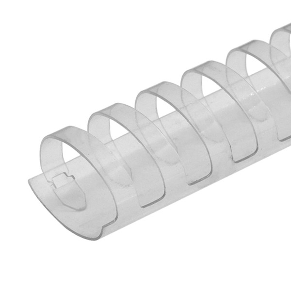 clear 38mm 19 ring comb spine