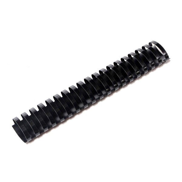 black 32mm 132mm 19 ring comb spine