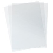 7 Mil 8-1/2 x 11 Clear PVC Binding Covers with Tissue Interleaving (Qty 100) by Lamination Depot