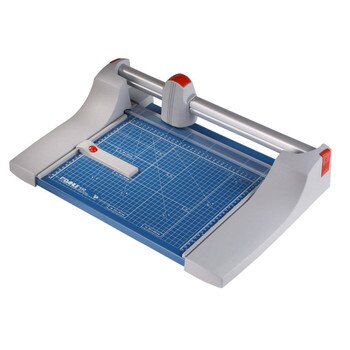 Blue and Grey 14.125 In. Rolling Paper Trimmer
