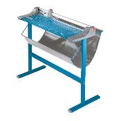 Blue 36.25 In. Rolling Paper Trimmer With Stand and catch