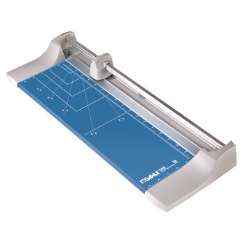 Blue and Silver 18 In. Rolling Paper Trimmer