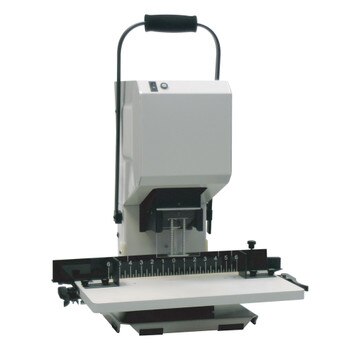 Black and grey 2.1 Spinnit Table-Top Paper Drill