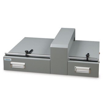 Grey semi automatic creaser