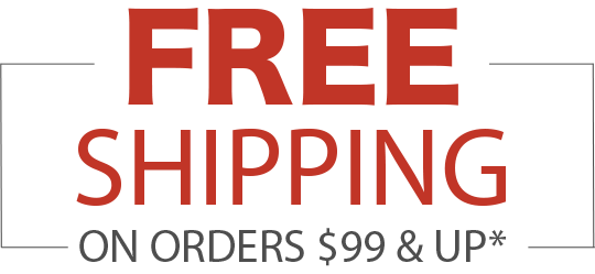 Free shipping on orders over $99