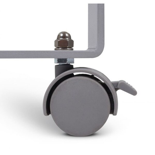 1.6 inch casters and locking brakes