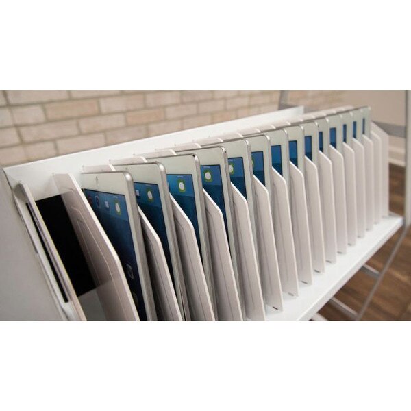 tablets in each charging slot