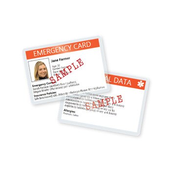 2 5 mil laminated data cards