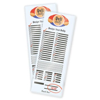 5 mil laminated registration