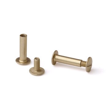 3/4 inch brass screw posts