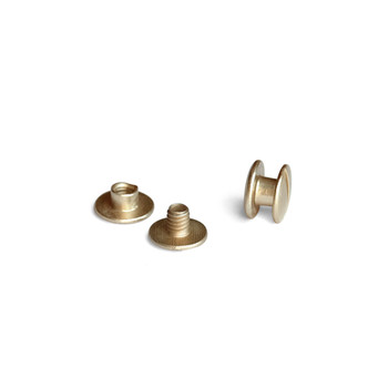 3/8 inch brass screw posts