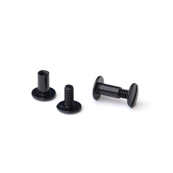 black 3/8 inch screw posts