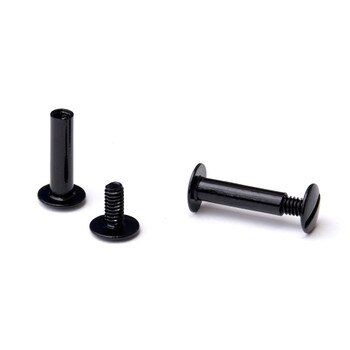 7/8 inch black screw posts