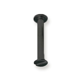 1-1/2 inch black screw posts