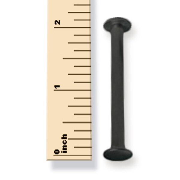 2 inch black screw posts