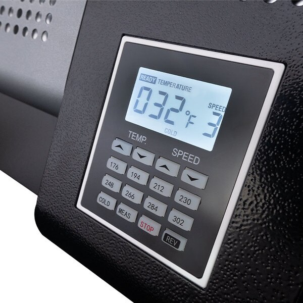 TL-600 pouch laminator digital control display