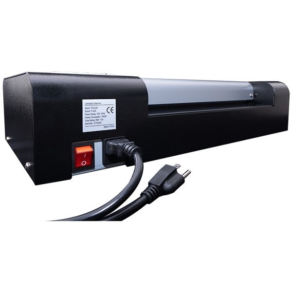 TL-600 pouch laminator back view