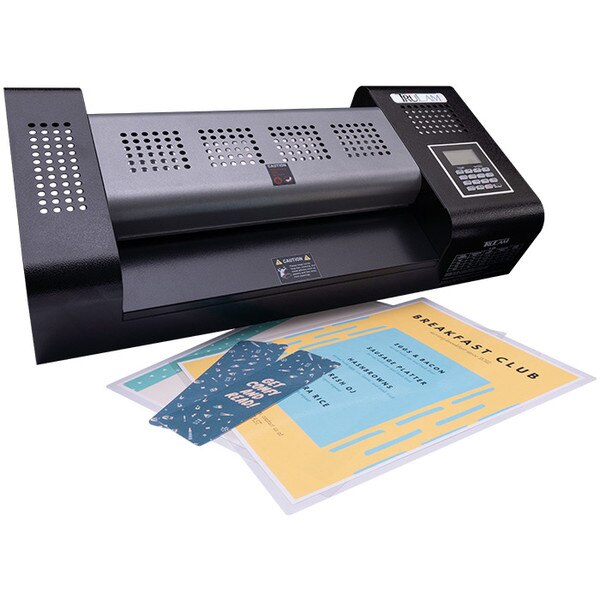 TL-600 pouch laminator front angled view
